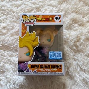 Funko Pop! Dragon Ball Z Super Saiyan Trunks Figure #2198